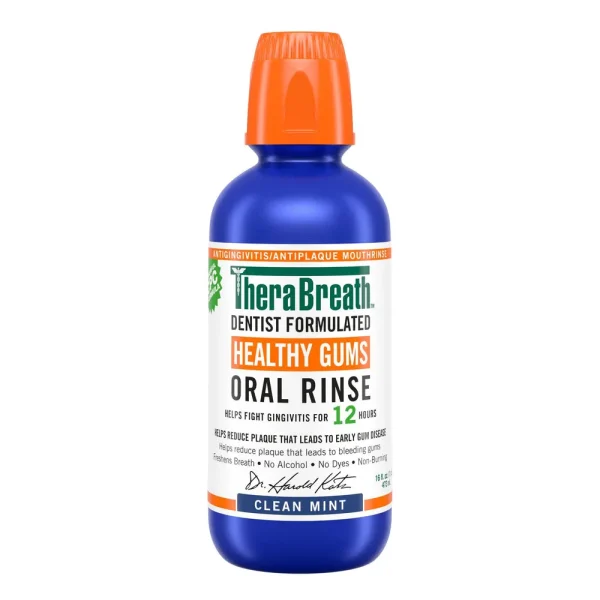 Healthy Gums Oral Rinse w/ Added CPC - Clean Mint