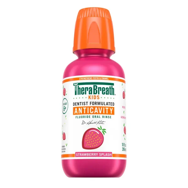 For Kids! Anticavity Oral Rinse - Strawberry Splash